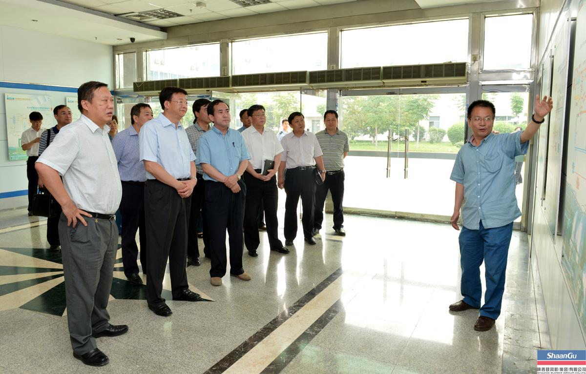 西安市副市长黄海清一行深刻GA黄金甲调研人民路线教育实际活动