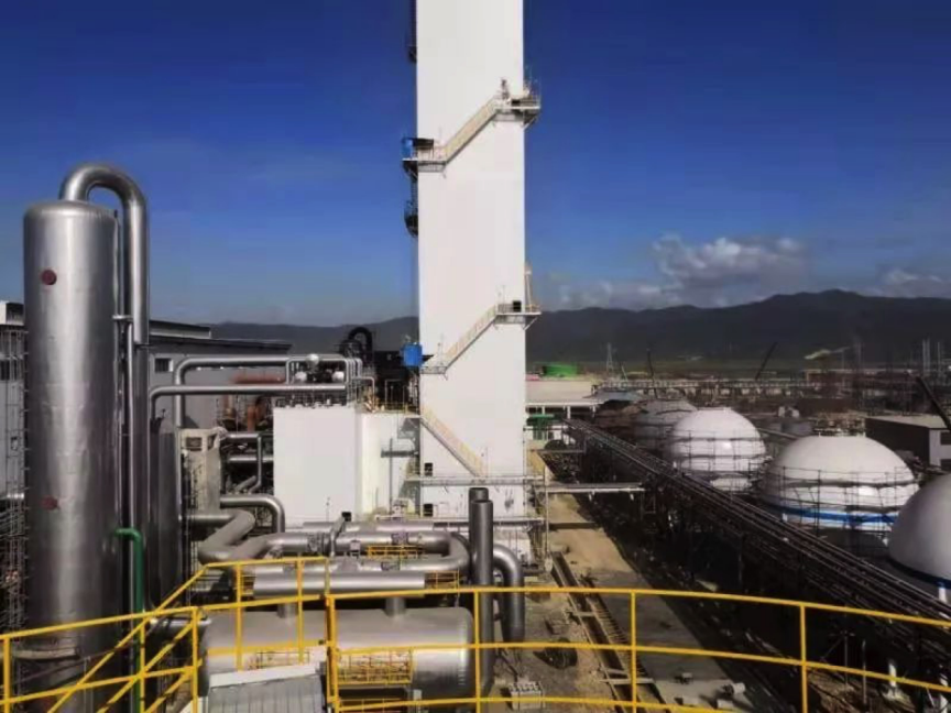 GA黄金甲印尼总包工程项目空分机组一次试车成功